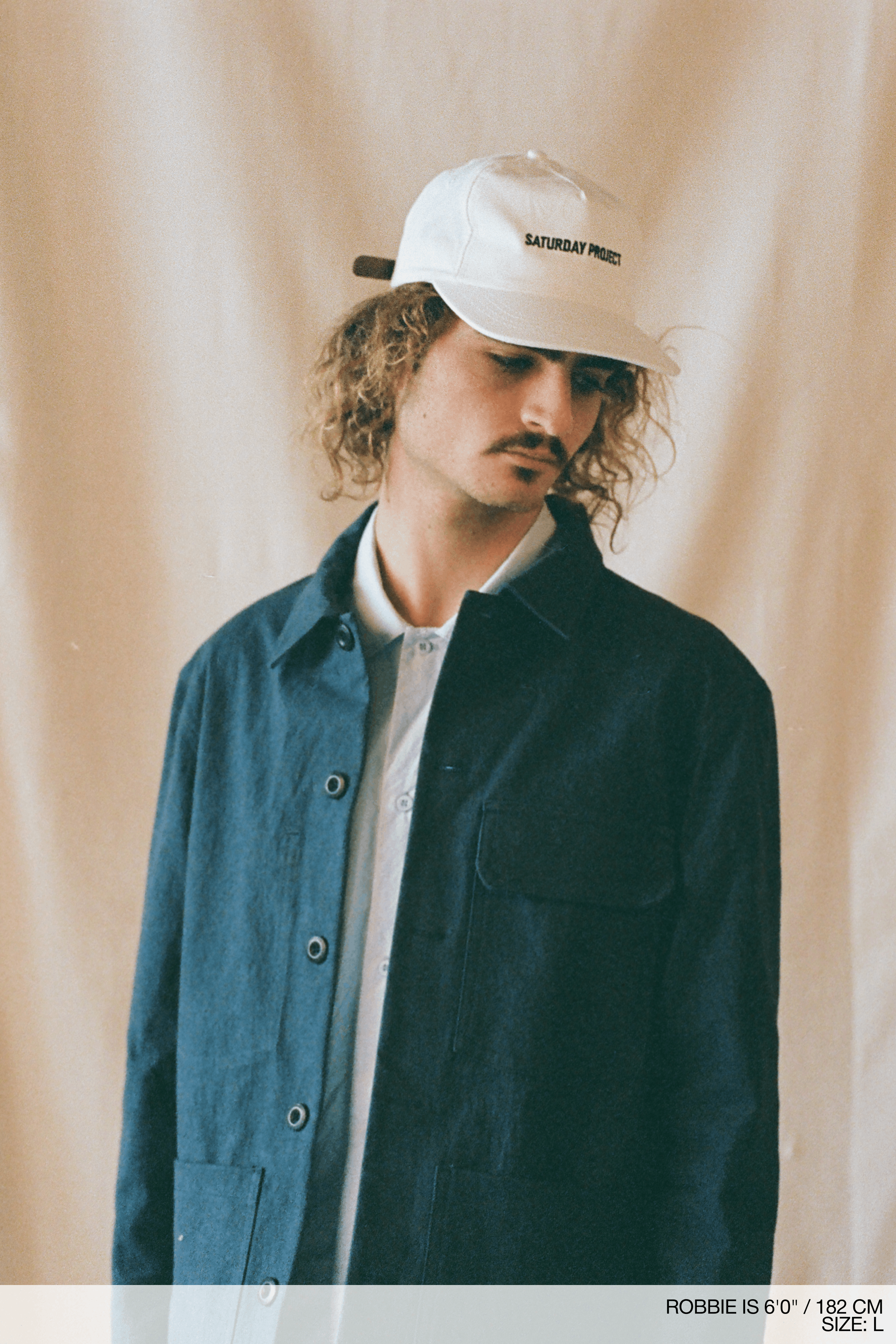 WORK COAT - WASHED IVORY — Saturday Project WORK COAT - WASHED IVORY — Saturday Project